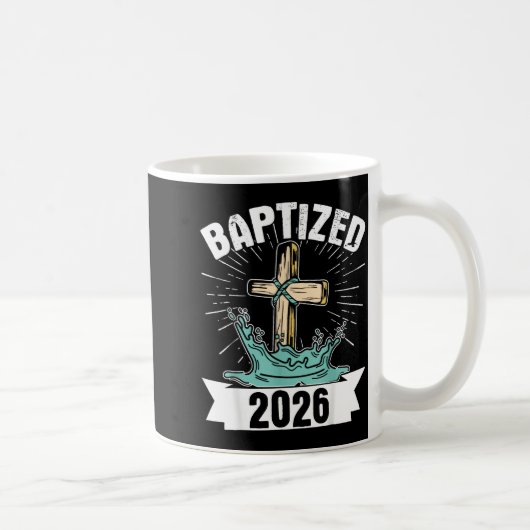 Baptized 2026  コーヒーマグカップ (右)