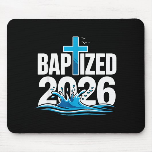 Baptized 2026  マウスパッド (正面)