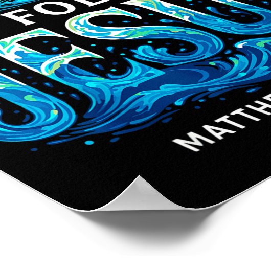 Baptized I Have Decided To Follow Jesus Baptism ポスター (角)