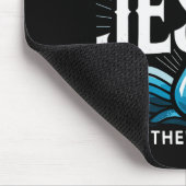 Baptized I Have Decided To Follow Jesus Baptism  マウスパッド (コーナー)