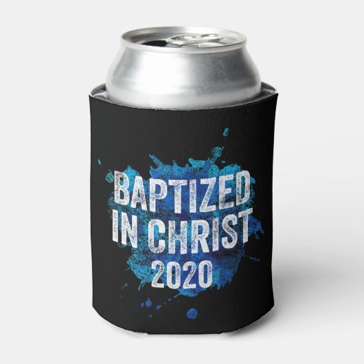 Baptized in Christ 2020 Baptism Church Christian C 缶クーラー (缶正面)