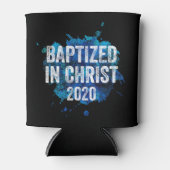 Baptized in Christ 2020 Baptism Church Christian C 缶クーラー (正面)