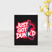 Baptized Jesus Just Got Dunked Baptism  カード (黄色い花)