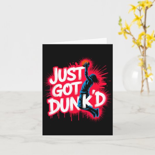 Baptized Jesus Just Got Dunked Baptism  カード (黄色い花)