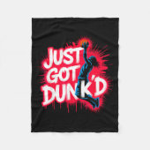 Baptized Jesus Just Got Dunked Baptism  フリースブランケット (正面)