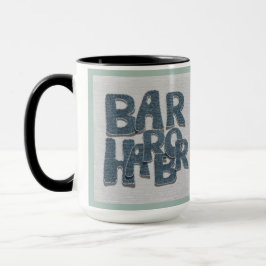 Bar Harbor Maine Denim Mug マグカップ