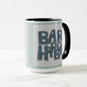 Bar Harbor Maine Denim Mug マグカップ (正面右)