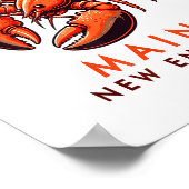 Bar Harbor Maine New England Travel Funny Bar Harb ポスター (角)