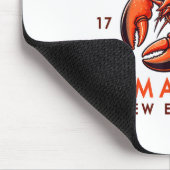 Bar Harbor Maine New England Travel Funny Bar Harb マウスパッド (コーナー)