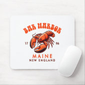 Bar Harbor Maine New England Travel Funny Bar Harb マウスパッド (マウス)