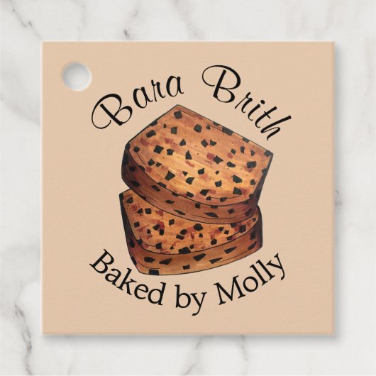 Bara Brith Wales Welsh Bread Fruit Loaf 焼いた By フェイバータグ (正面)
