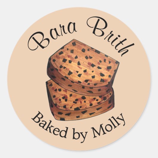 Bara Brith Wales Welsh Bread Fruit Loaf 焼いた By ラウンドシール (正面)