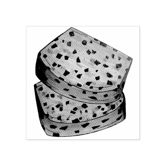 Bara Brith WelshスペックルブレッドフルーツローフUKフード ラバースタンプ (インプリント)