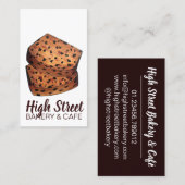 Bara Brith WelshスペックルブレッドフルーツローフUKフード 名刺 (正面/裏面)