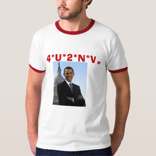 Barack%20Obama%20Capitol、4*U*2*N*V、TM Tシャツ (正面)