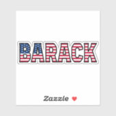 Barack Name Vorname USA Sticker Stickerset シール (シート)