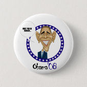 BARACK Obama'08 缶バッジ (正面)
