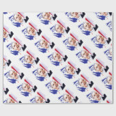 Barack Obama ラッピングペーパー (フラット)