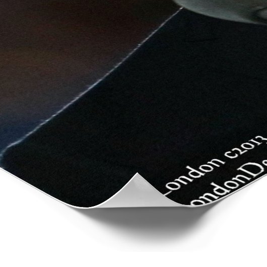 Barack Obama & Humor Quote Poster ポスター (角)