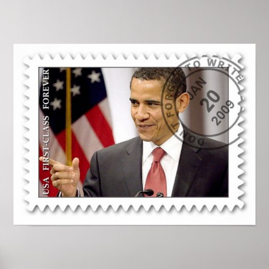 Barack Obama Inauguration 2009 ポスター (正面)