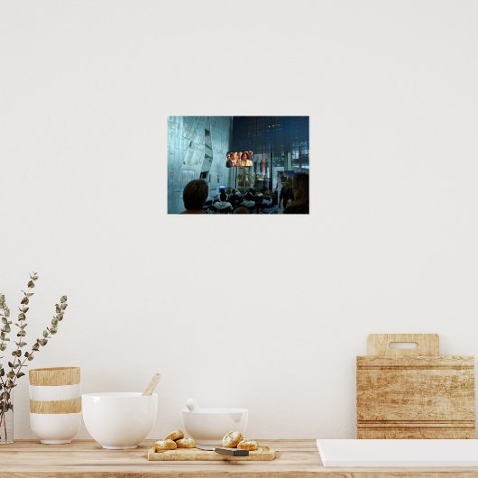 Barack Obama's Inauguration Broadcast in Australia ポスター (キッチン)