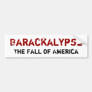 Barackalypse バンパーステッカー