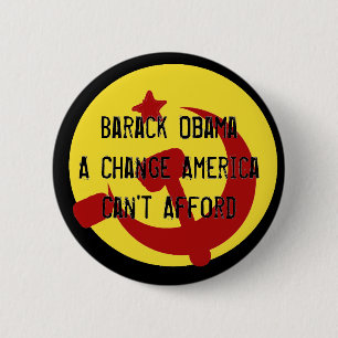 BarackObamaschangeのバラクObamaAの変更Americ… 缶バッジ
