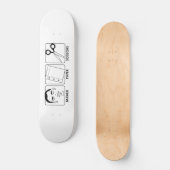 barackpaperscissors スケートボード (正面)
