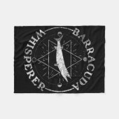 Baracuda Whisperer - Barracuda  フリースブランケット (正面(横))