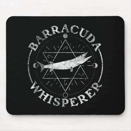 Baracuda Whisperer - Barracuda  マウスパッド (正面)