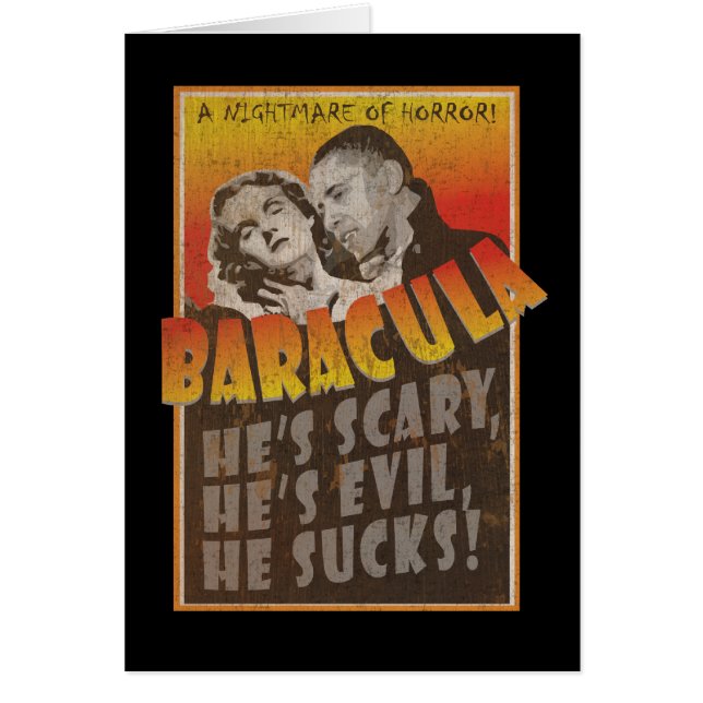 Baracula -バラック・オバマの映画のポスター (正面)