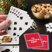 BARAJA DE CARTAS DE POKER PERSONALIZADA トランプ (インサイチュ)