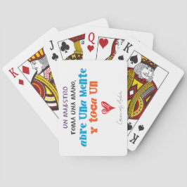 Baraja de cartas para profes トランプ