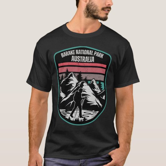 Barakee � The Endless Horizon of Australia Tシャツ (正面)