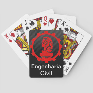 Baralho Poker Engenharia Civil トランプ