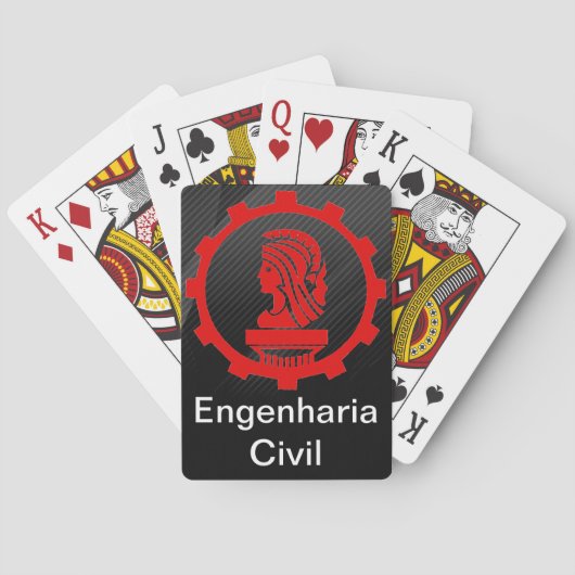 Baralho Poker Engenharia Civil トランプ (裏面)