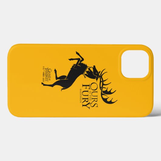 Baratheon Sigil - Ours is the Fury Case-Mate iPhoneケース (裏面 (横))