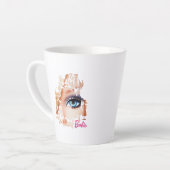 Barb カフェラテマグ (左アングル)