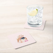 Barb スクエアペーパーコースター (インサイチュ)