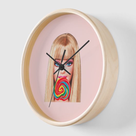 Barb Clock 壁時計 (傾斜)