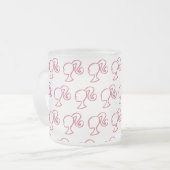 Barb Coffee Mug フロストグラスマグカップ (正面左)