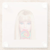 Barb Glass Coaster ガラスコースター (裏面)