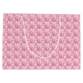 Barb Large Gift Bag ラージペーパーバッグ (裏面)