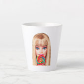 Barb Latte Mug カフェラテマグ (正面)