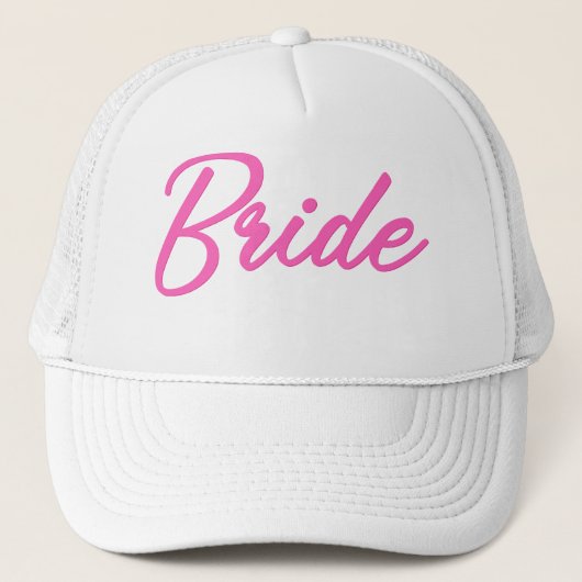 BARB Pink Malibu Doll Themed Bride Bachelorette キャップ (正面)