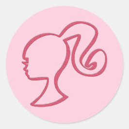 Barb Sticker ラウンドシール