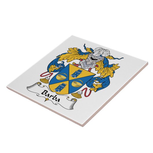 Barbaの家紋 タイル (側面)