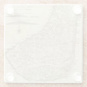 Barbadoes ガラスコースター (裏面)