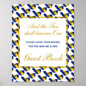 BARBADOSゲストブックのポスターにサイン結婚してください ポスター (正面)