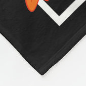 Barbados Bajan Wildflower Pride Floral フリースブランケット (角)